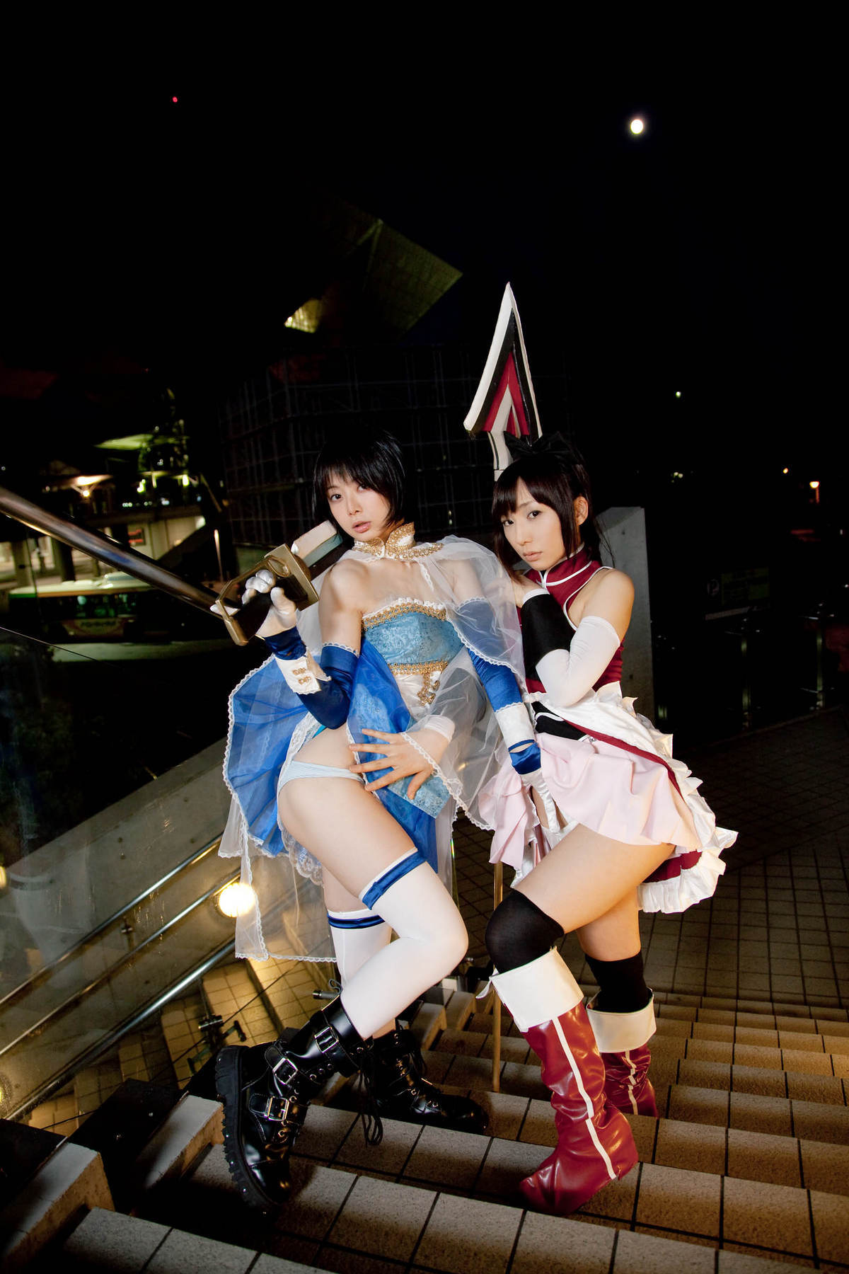 (C80) (コスプレ)   Sayaka and Kyoko  CosPlay制服诱惑套图